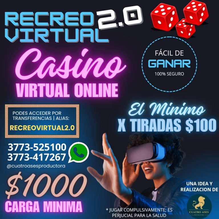 “Recreo Virtual 2.0: Descubre la Emoción del Casino Virtual con Facilidad y Ganancias Garantizadas”