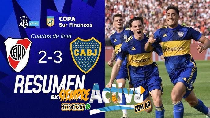LP | Boca le ganó el Superclásico a River y es semifinalista de la Copa de la Liga