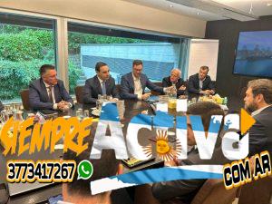 Provincia | Valdés se reunió en Suiza con representantes de firma líder