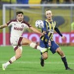 Marco Ruben marcó el empate en su regreso a Rosario Central ante Lanús por la Liga Profesional