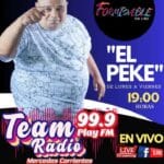 “El Peke” se suma a Team Radio 99.9 Play FM con “La Época Dorada Digital”