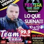 El reconocido conductor, Dario Cáceres se une a Team Radio 99.9 Play FM con “Lo que suena”