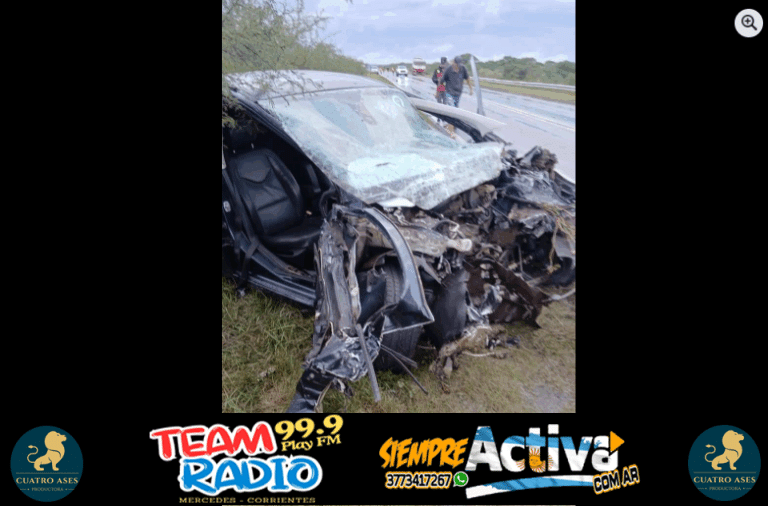 “Gordo” Zibecchi | Empresario de Mercedes sufrió heridas graves en accidente de tránsito